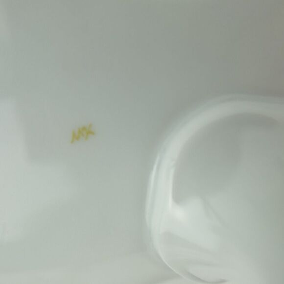 Reichenbach Reticulated Porcelain Footed Serving Bowl Centerpiece Germany - Picture 14 of 16